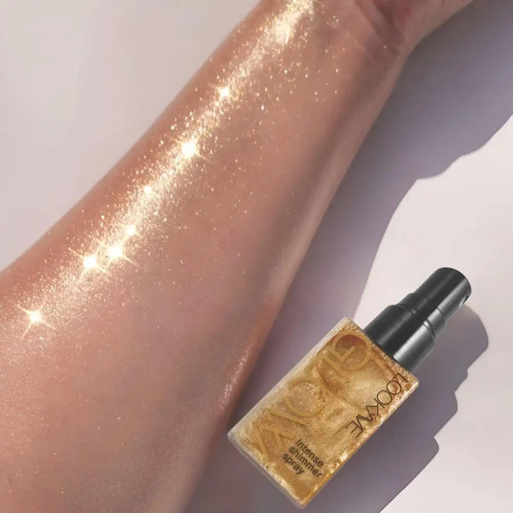 YasGlow™ Golden Shimmer Spray
